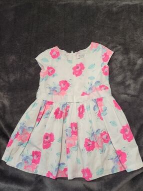 The Children’s Place 2T Floral Dress Pink Blue Spring Summer Party Toddler Girls